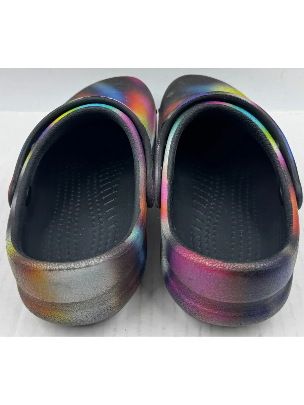 Crocs Bistro  Men's Clogs Size 7 Multicolor Slip Resistant Slip-On Shoes